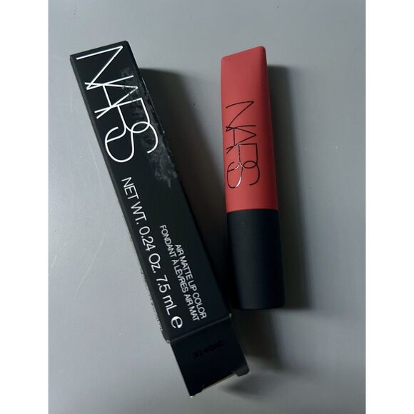 NARS Cosmetics Air Matte Lip Color - Burlesque, Warm Red, .24 oz, Full Size, New - Picture 5 of 5